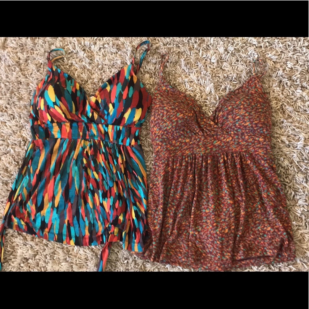 American Rag Spaghetti String Tops (2)